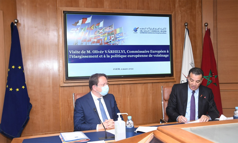 Maroc-UE : Il est temps de se focaliser sur l’aboutissement des projets de coopération (Oliver Varhelyi )